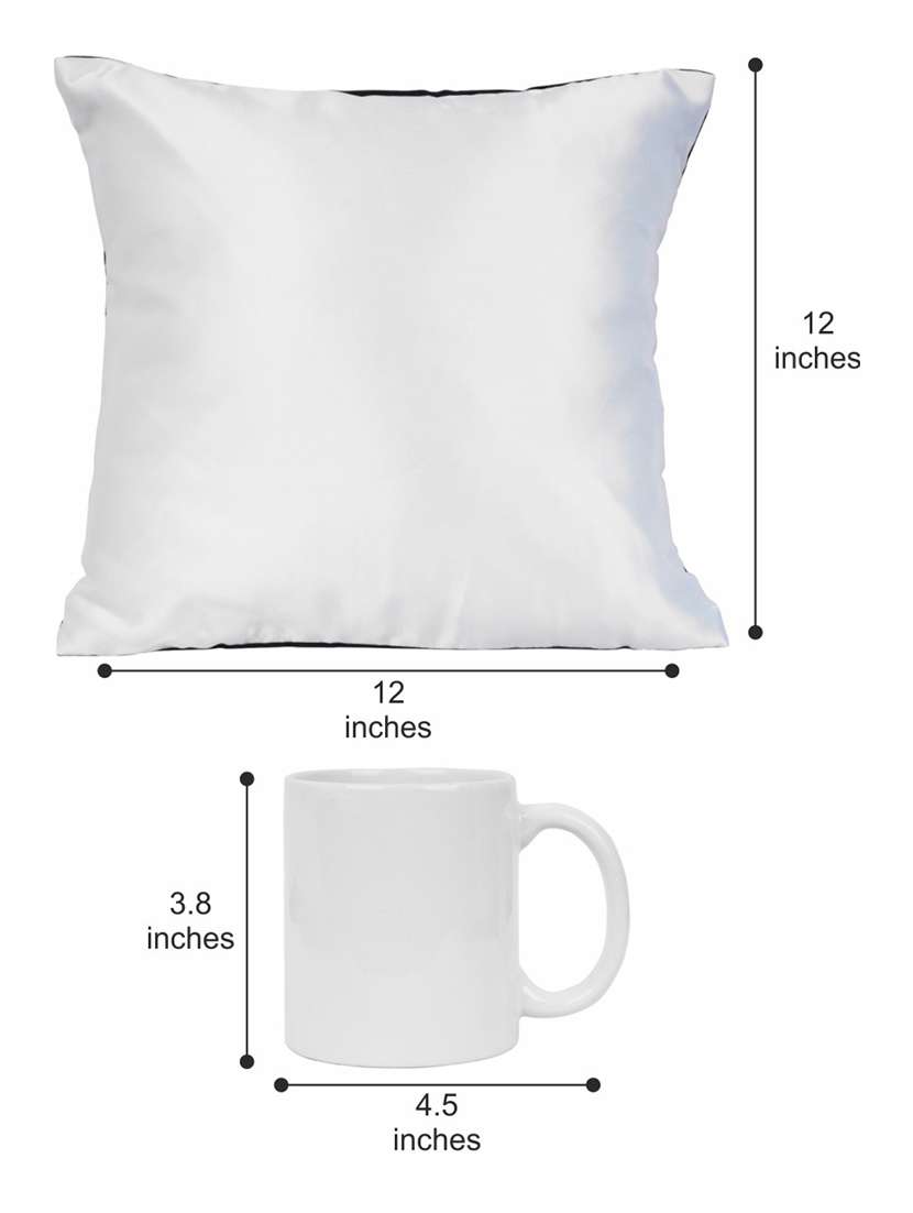 Crazy Corner Printed Cushion ( 12 X 12 Inches )