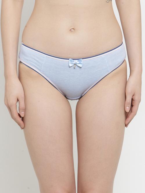 mid rise solid bikini panty - 18569310 - Standard Image - 0