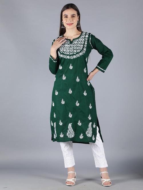 women's straight kurta - 18570803 -  Standard Image - 0