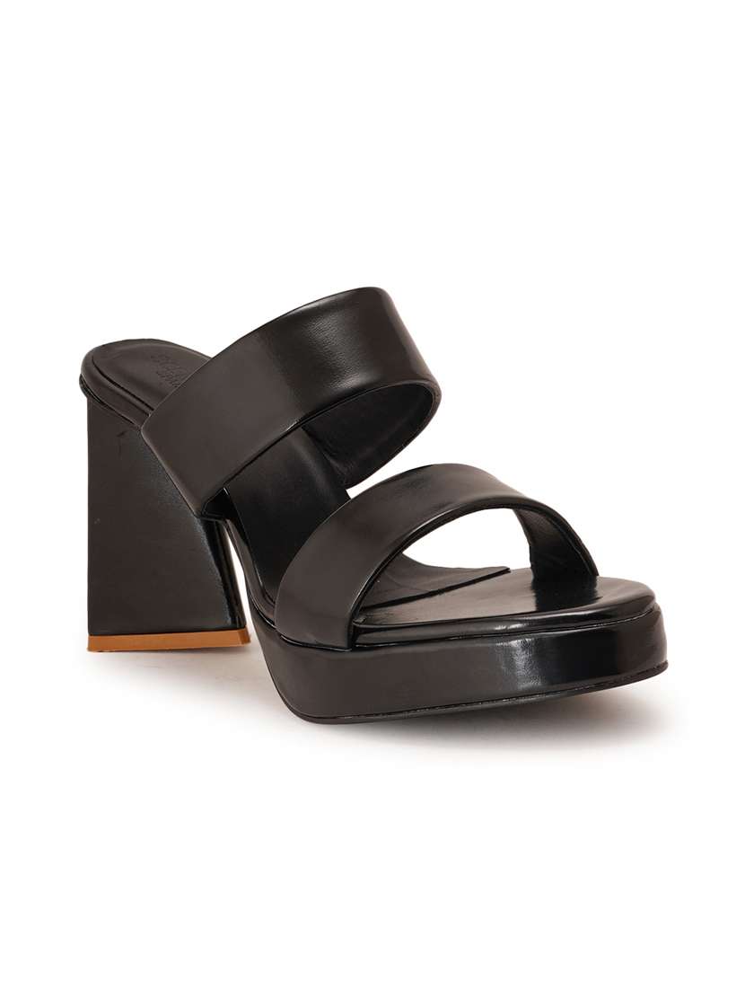 women solid slip on sandal