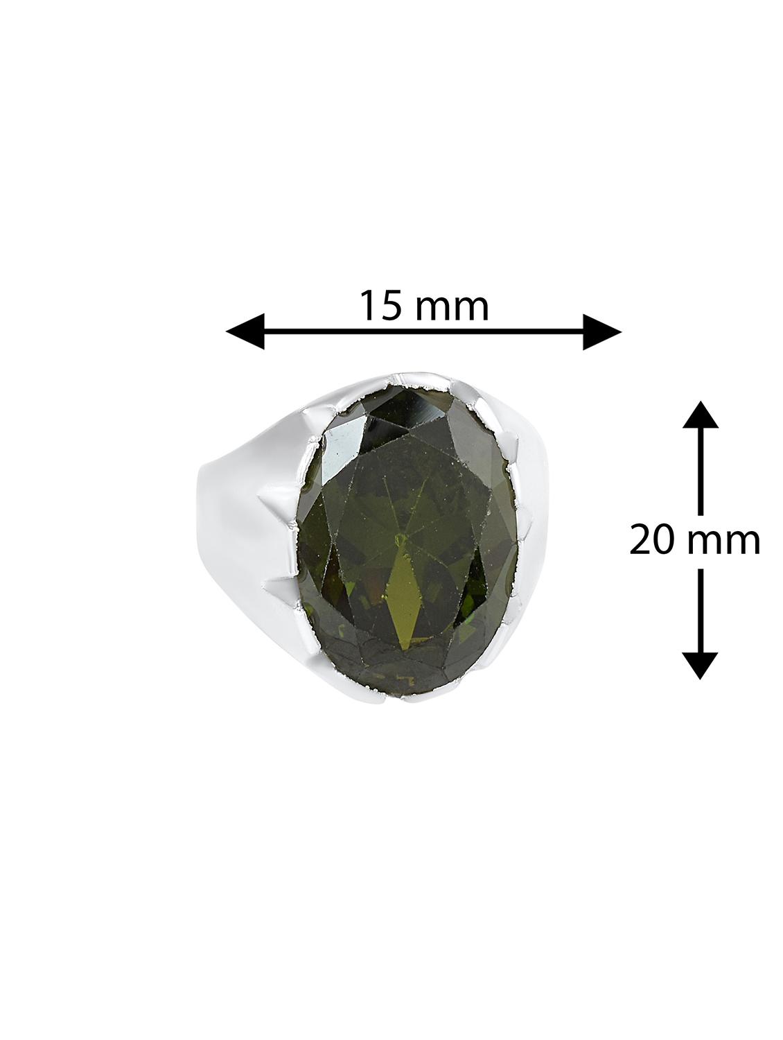 white brass finger ring - 18573311 - Standard Image - 3