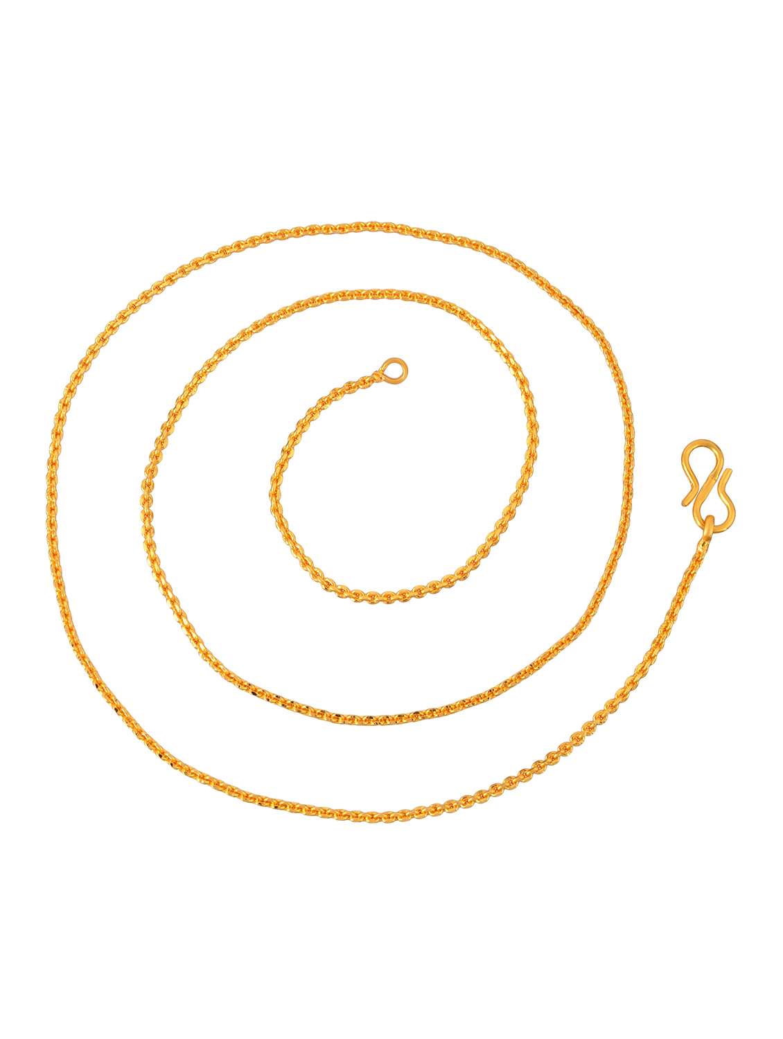 gold plated chain necklace - 18573363 - Zoom Image - 0