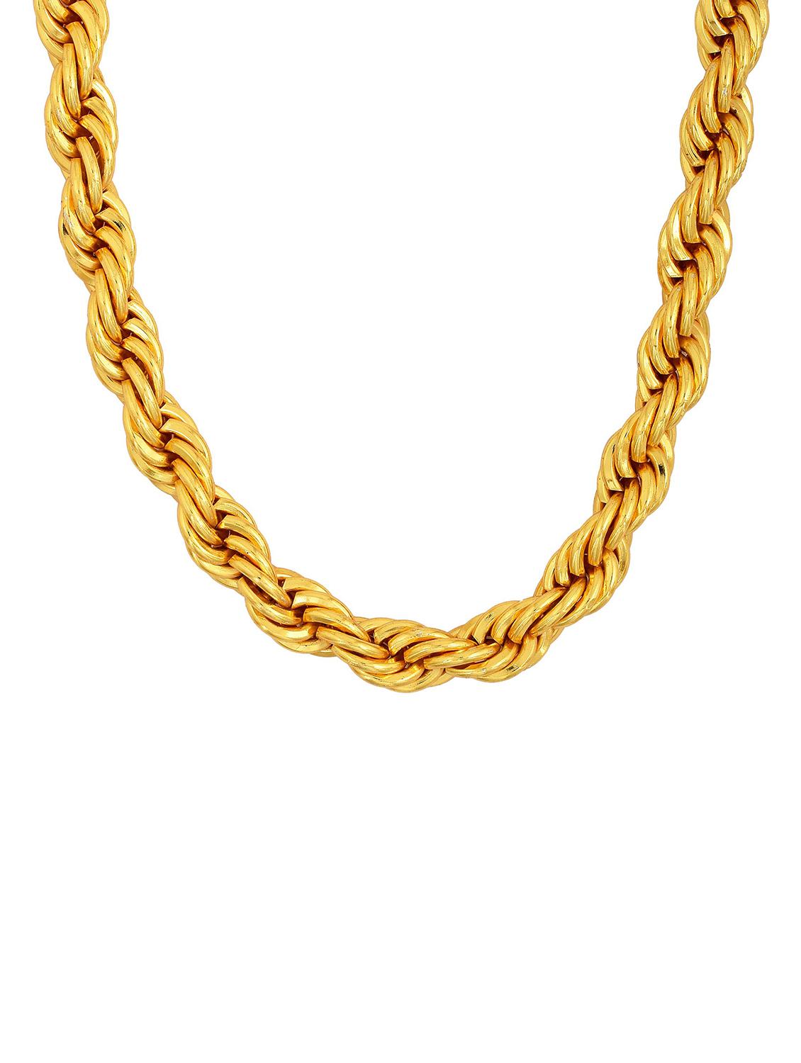 gold plated chain - 18573386 - Standard Image - 3