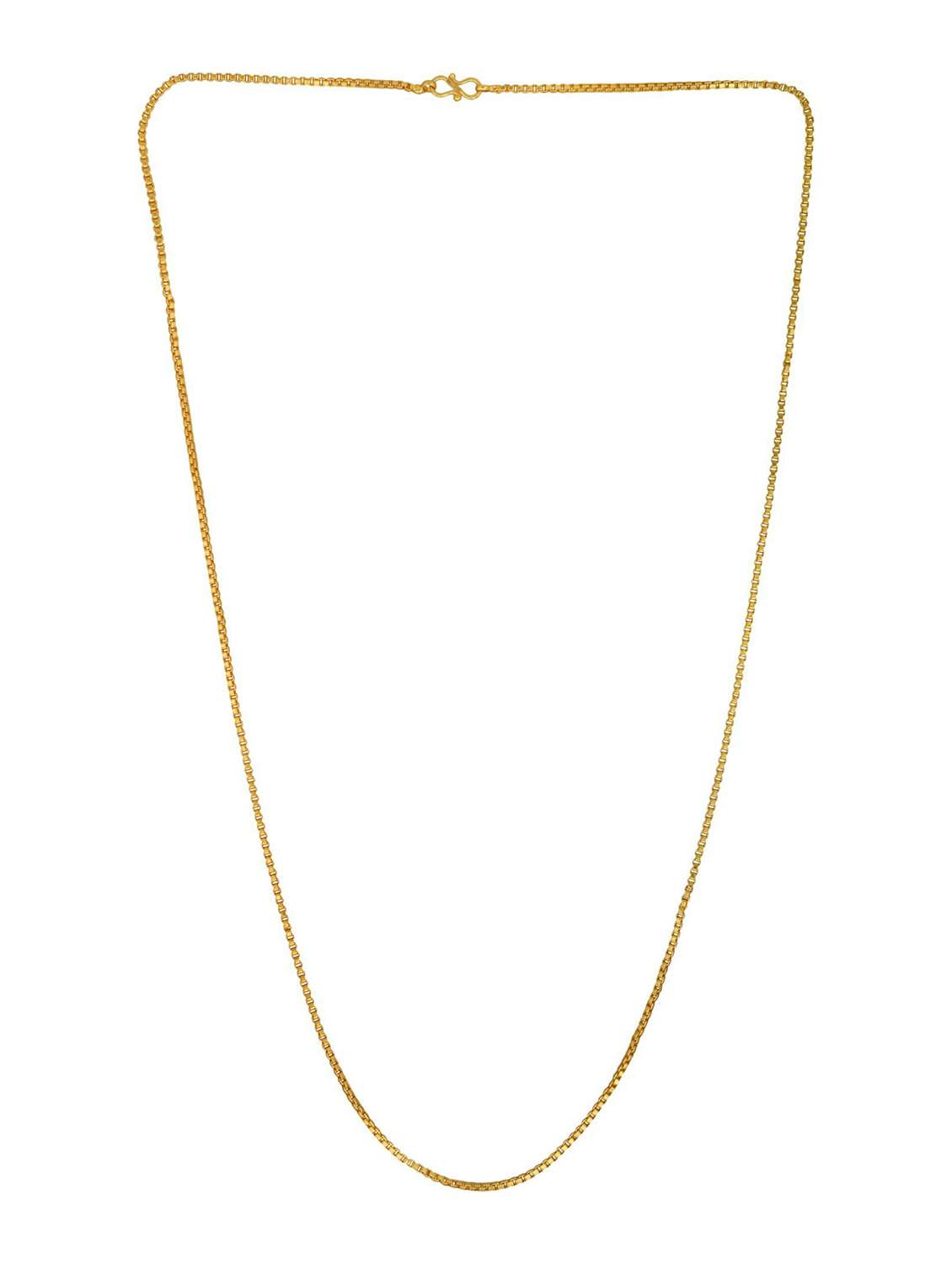 gold plated chain necklace 