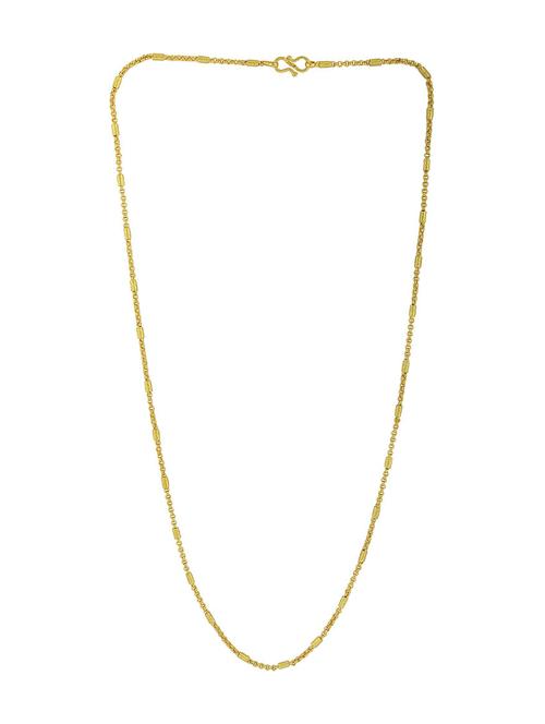 gold plated chain necklace - 18573465 - Standard Image - 0