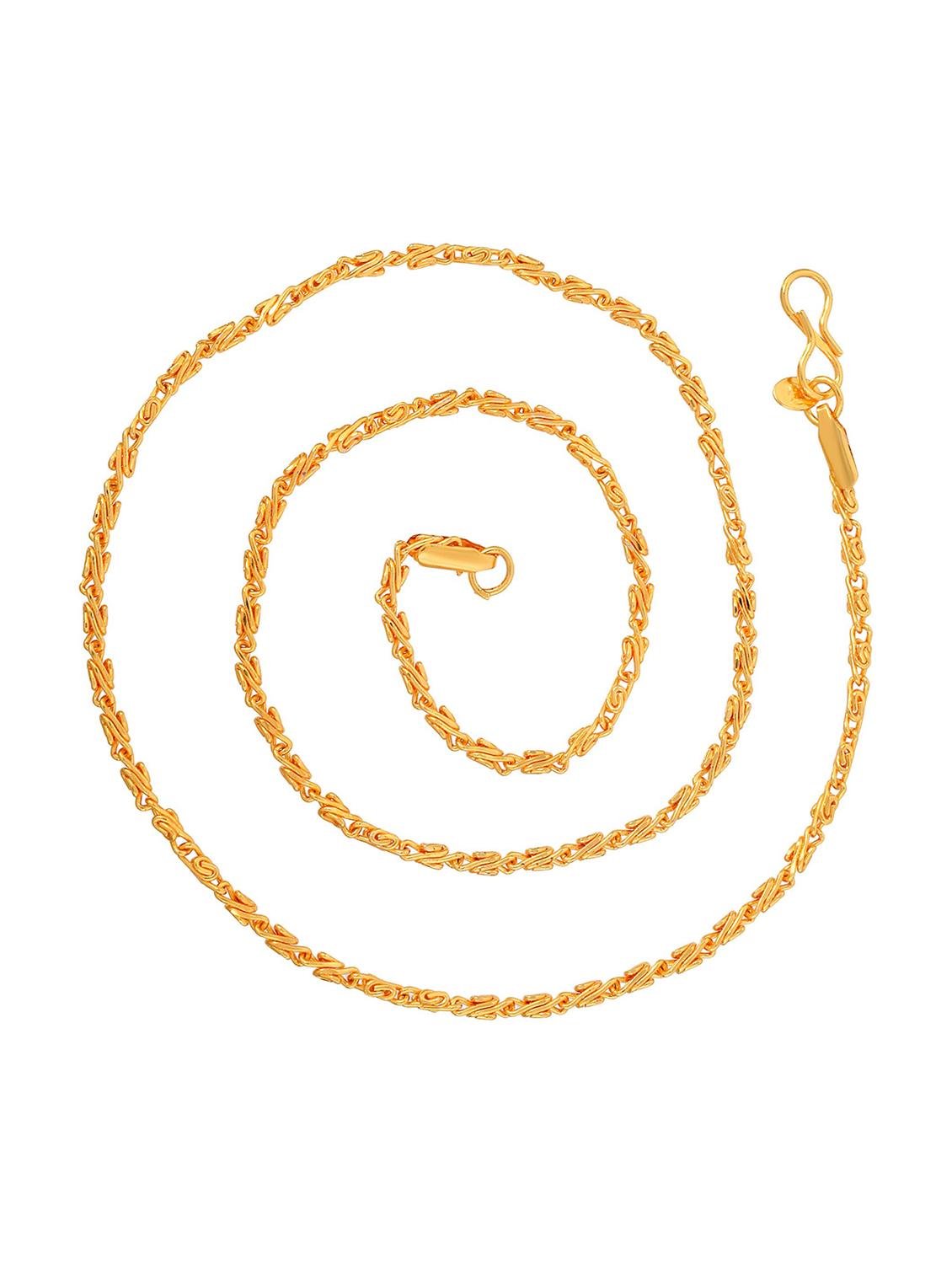 gold plated chain  - 18573484 -  Zoom Image - 0