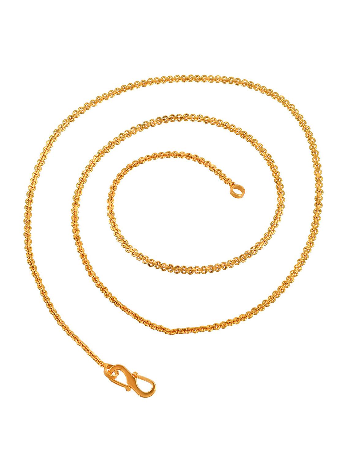 gold plated necklace chain - 18573529 - Zoom Image - 0