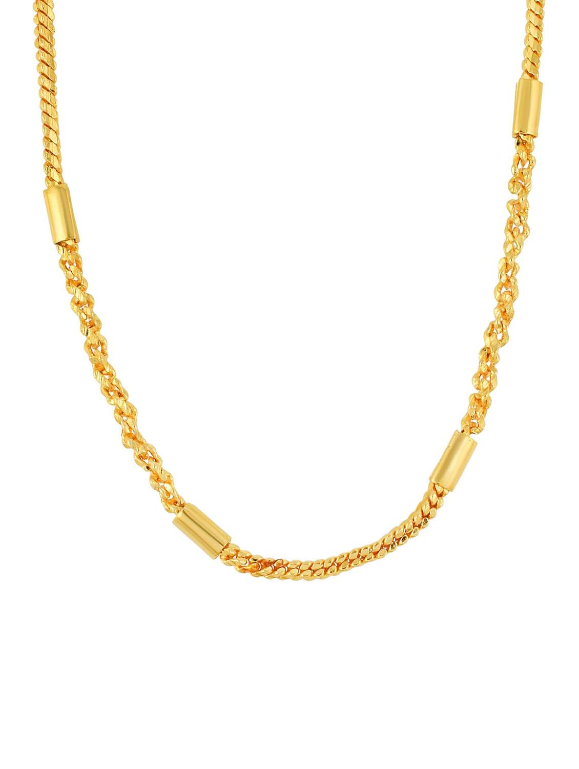gold plated necklace chain  - 18573532 -  Standard Image - 3