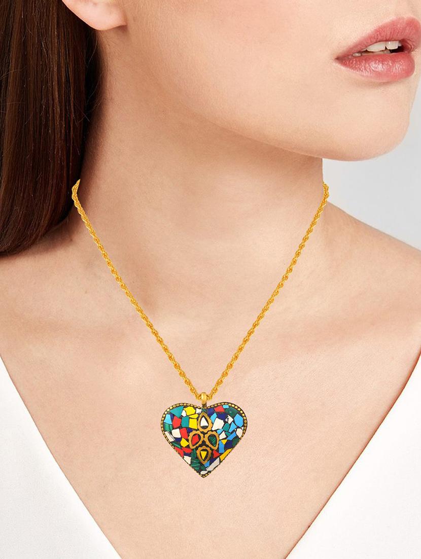 gold plated necklace chain - 18573545 - Standard Image - 3