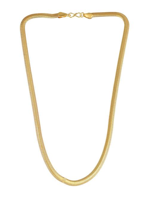 gold plated necklace chain - 18573562 - Standard Image - 0