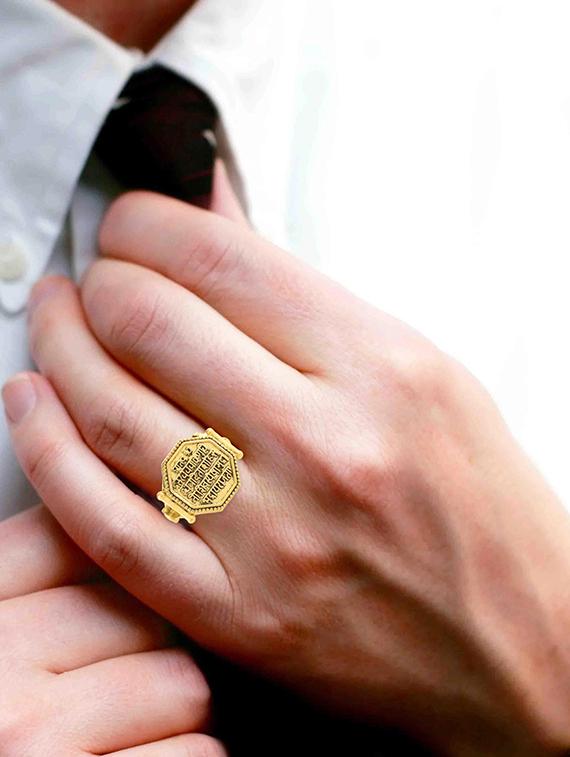 unisex finger ring - 18573650 - Standard Image - 3