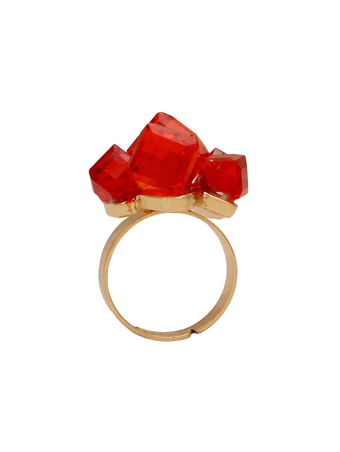 gold plated finger ring - 18573797 - Zoom Image - 0