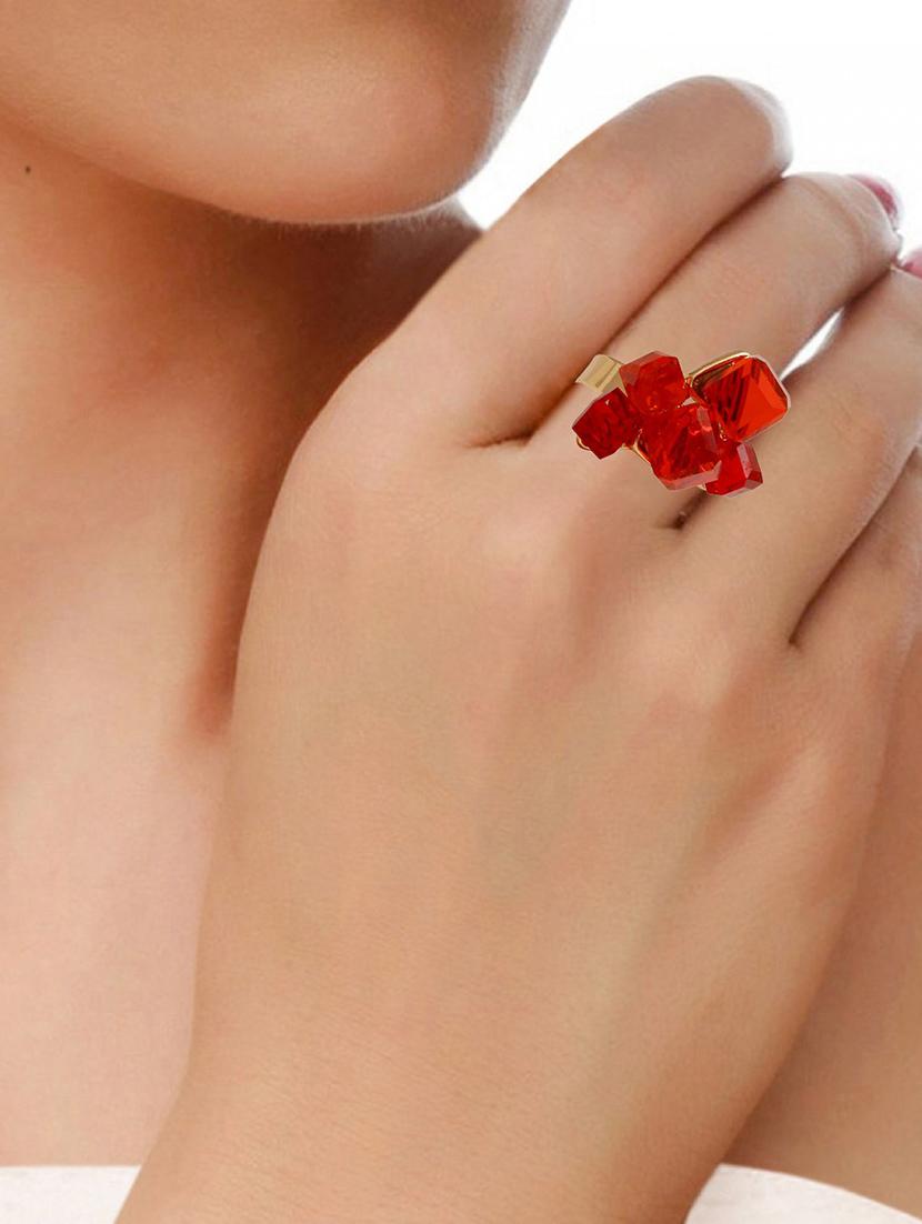 gold plated finger ring - 18573797 - Standard Image - 3