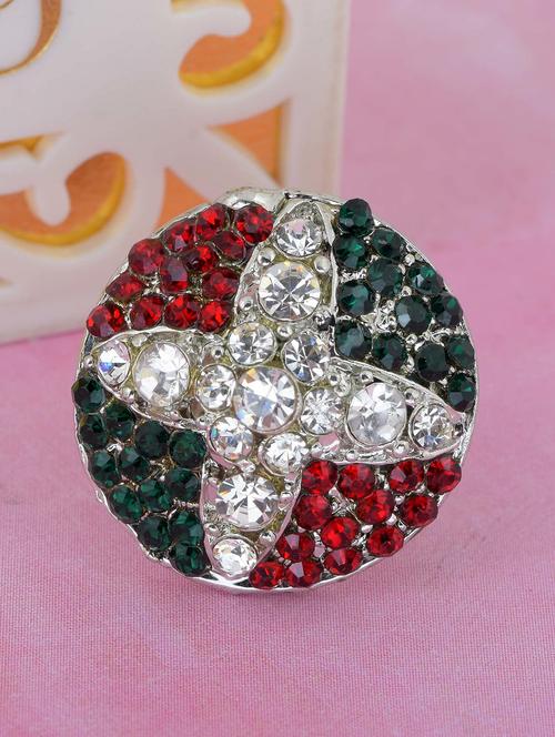 silver plated finger ring - 18573845 -  Standard Image - 0