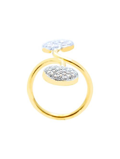 gold plated finger ring - 18573899 - Standard Image - 0