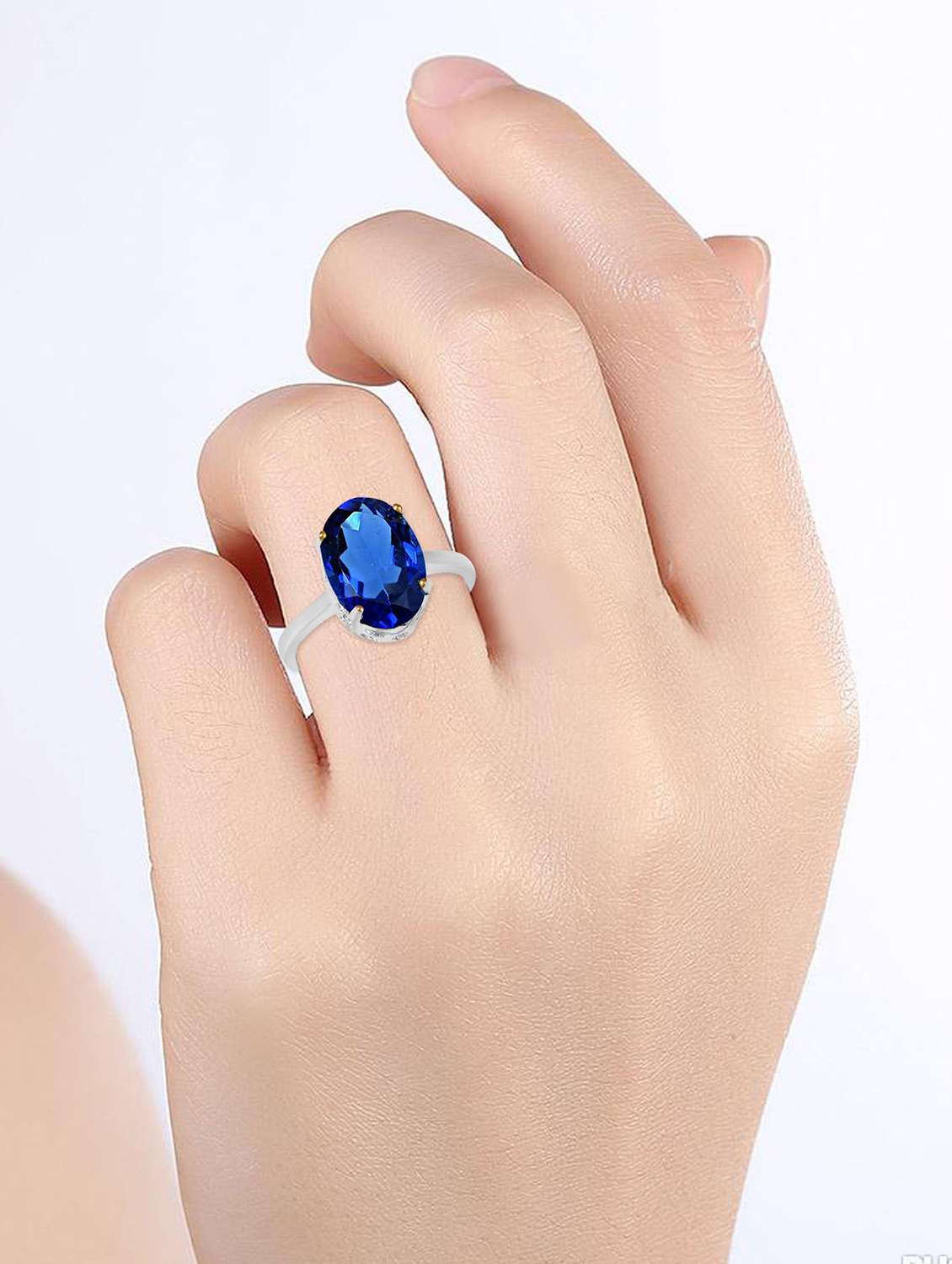 silver plated finger ring - 18573902 - Standard Image - 3