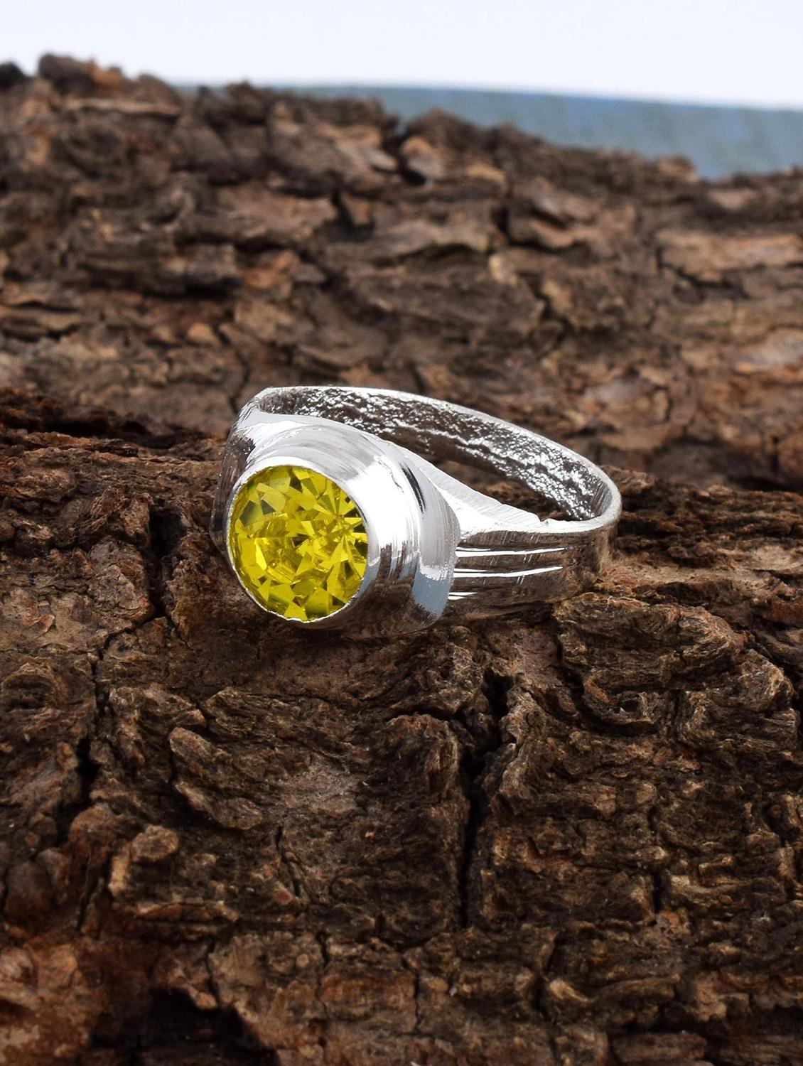 silver plated finger ring - 18573908 -  Zoom Image - 0