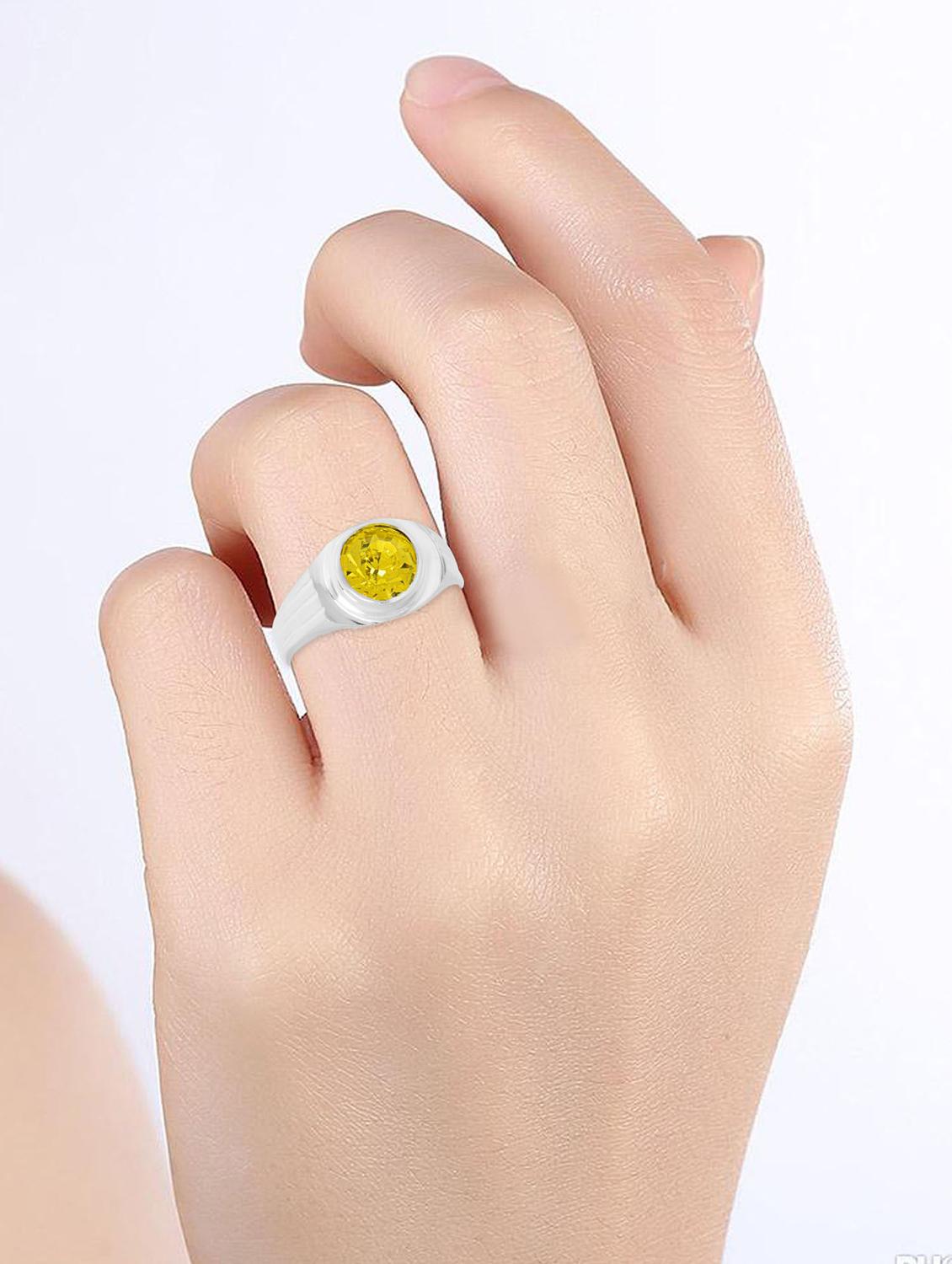 silver plated finger ring - 18573908 - Standard Image - 3