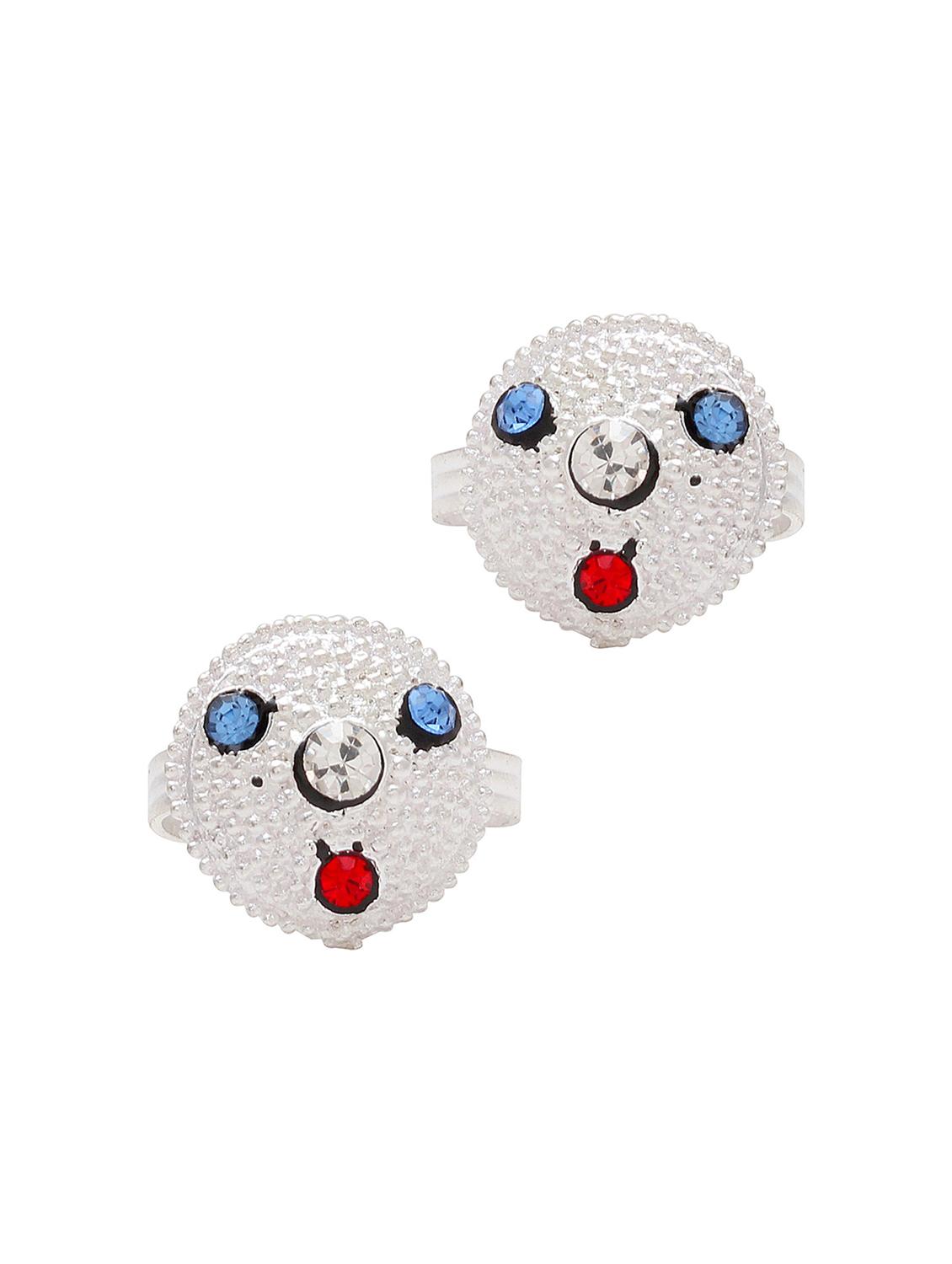 silver plated toe ring - 18573930 - Zoom Image - 0