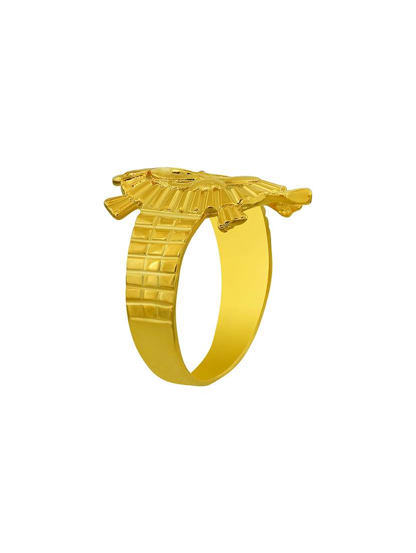 gold brass finger  ring - 18574002 -  Standard Image - 3