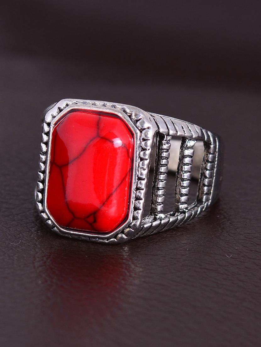 silver brass finger ring - 18574005 - Zoom Image - 0