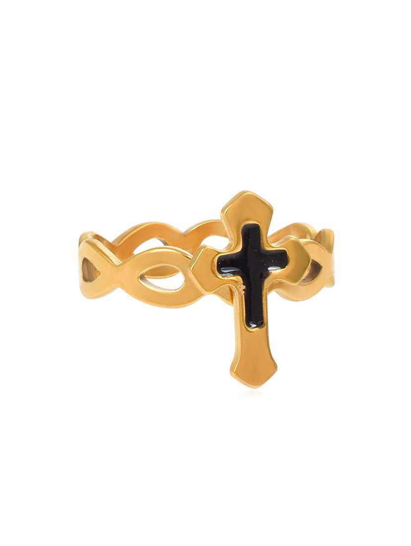 gold brass finger  ring - 18574009 -  Zoom Image - 0