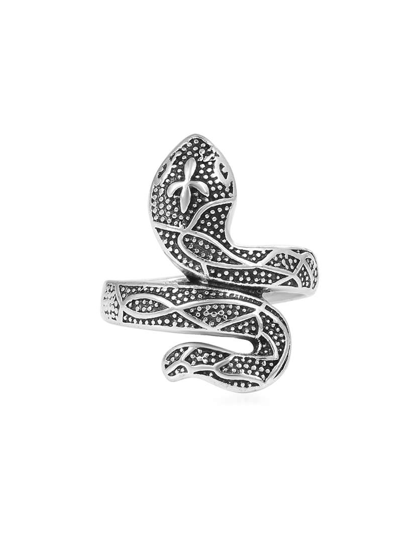 silver plated finger ring - 18574019 -  Zoom Image - 0