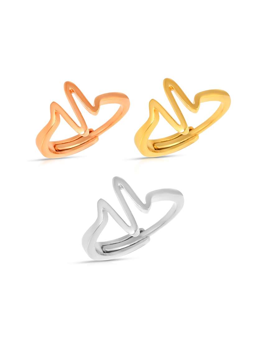 gold plated finger ring - 18574035 -  Zoom Image - 0