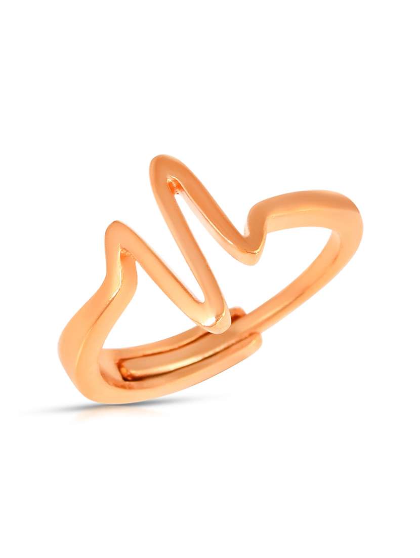 gold plated finger ring - 18574035 -  Standard Image - 3