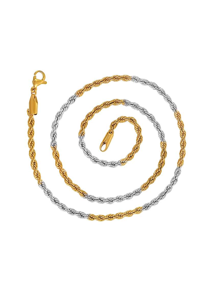 gold plated chain necklace 