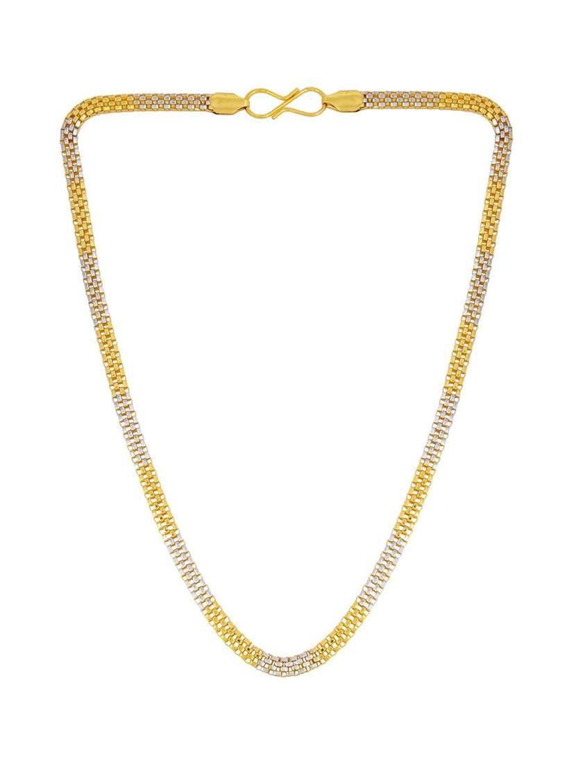 gold plated chain necklace 