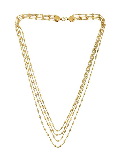 gold plated necklace - 18574076 - Standard Image - 0