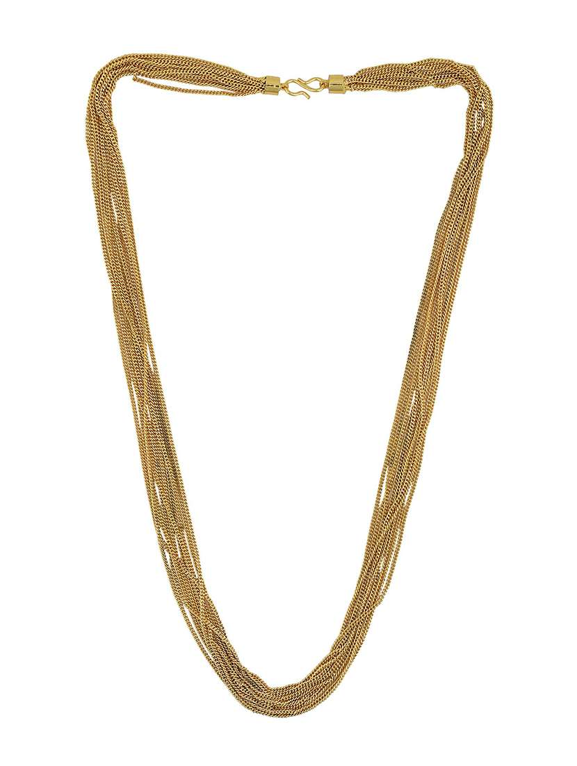 gold plated necklace - 18574077 -  Zoom Image - 0
