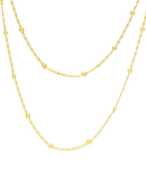 gold plated chain - 18574103 - Standard Image - 0