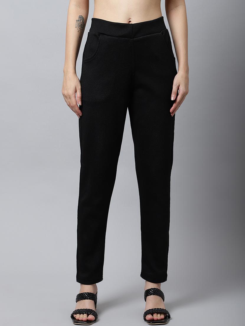 women solid ankle length pants - 18574914 - Zoom Image - 0