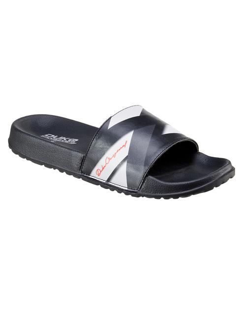 mens black slip on flip flop - 18575375 -  Standard Image - 0