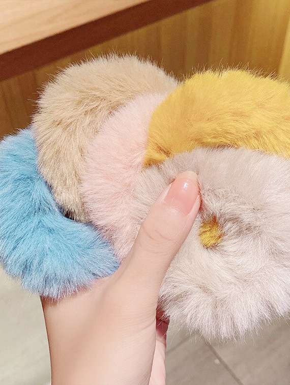 Thick Cotton Elastic Durable Hair Rubber Bands