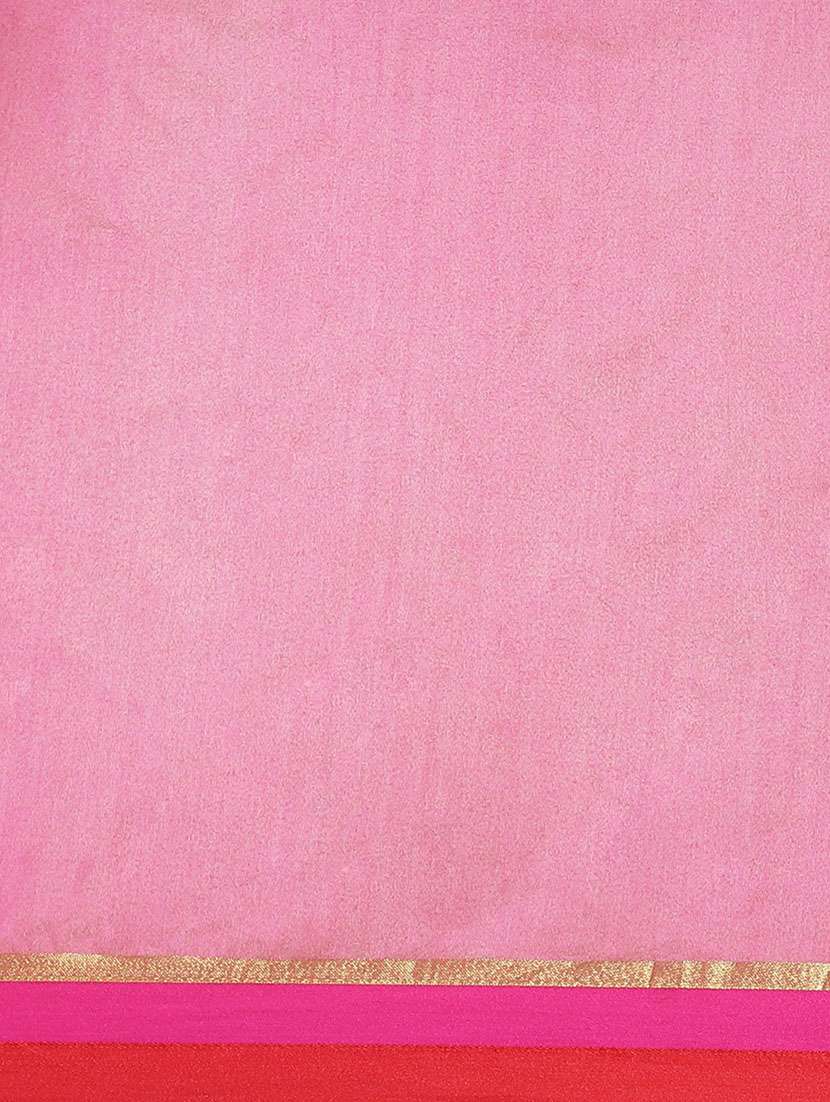 women's bordered royal blue colored saree with blouse - 18577654 -  Standard Image - 5