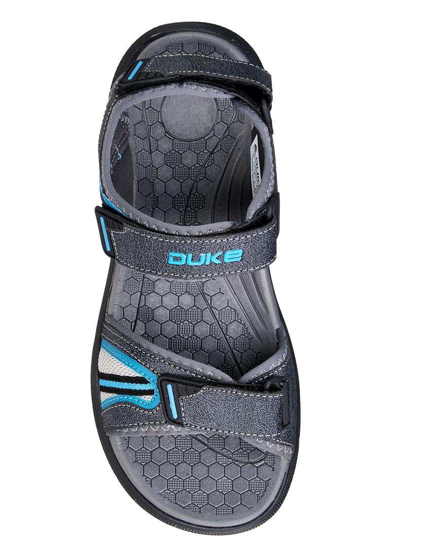 mens grey back strap floater - 18578124 - Standard Image - 3
