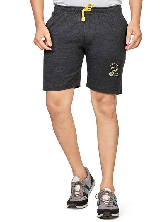 drawstring waist solid short - 18578630 - Zoom Image - 0