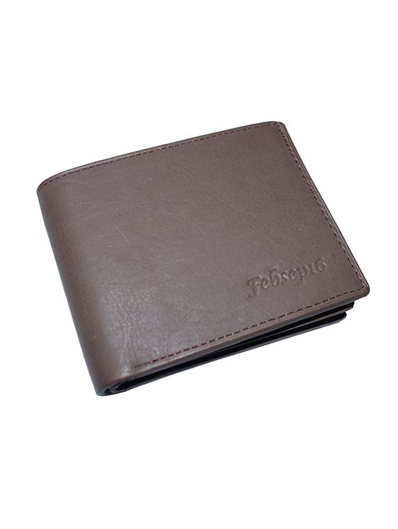 grey leather wallet - 18578641 - Standard Image - 3