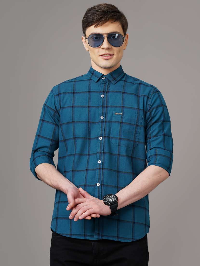 checkered casual shirt - 18578658 - Zoom Image - 0