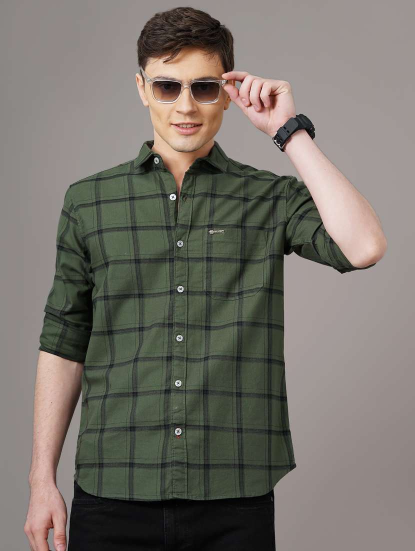 checkered casual shirt - 18578659 - Zoom Image - 0