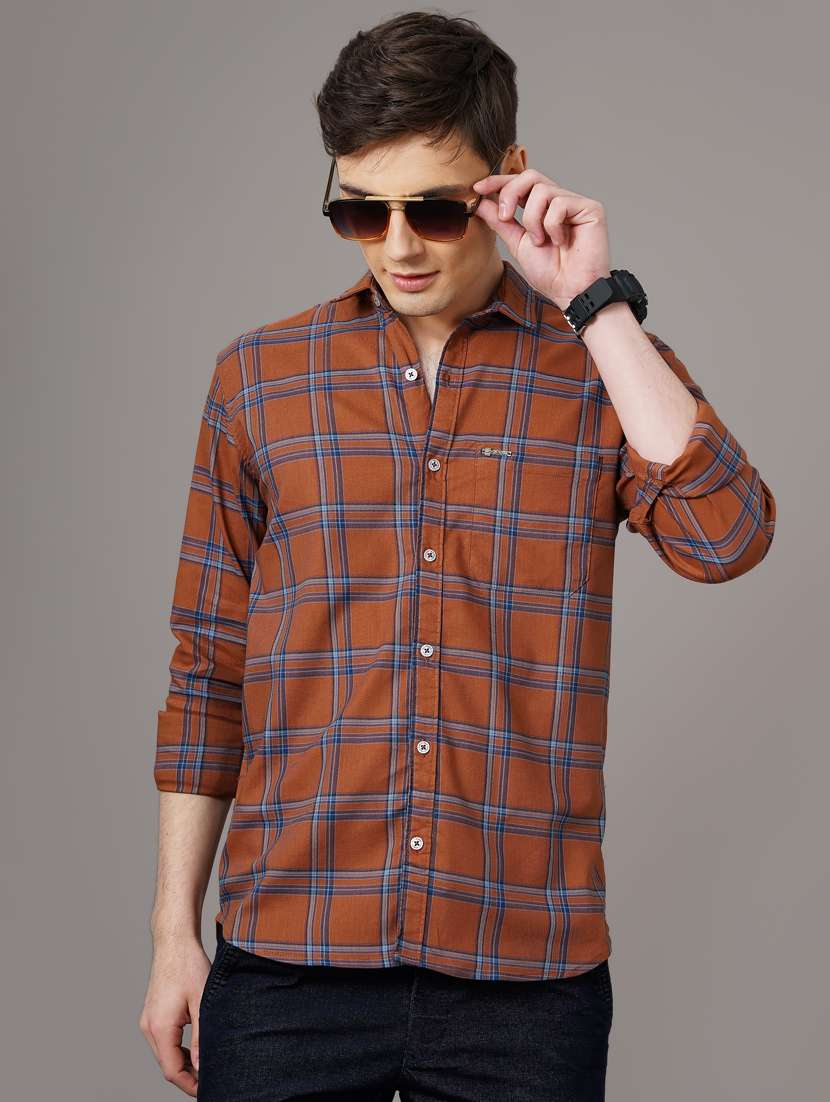 checkered casual shirt - 18578671 - Zoom Image - 0