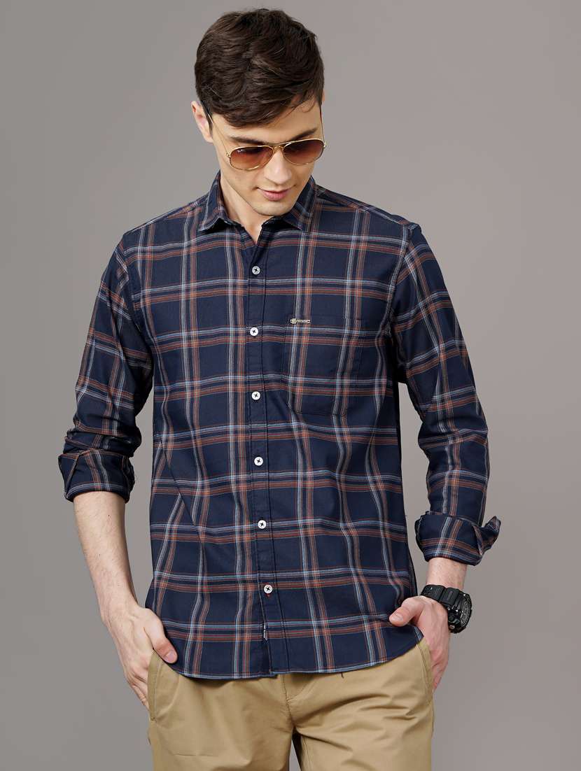 checkered casual shirt - 18578672 - Zoom Image - 0
