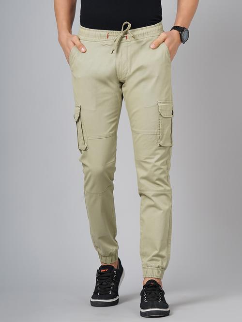 drawstring waist solid cargo - 18578688 -  Standard Image - 0