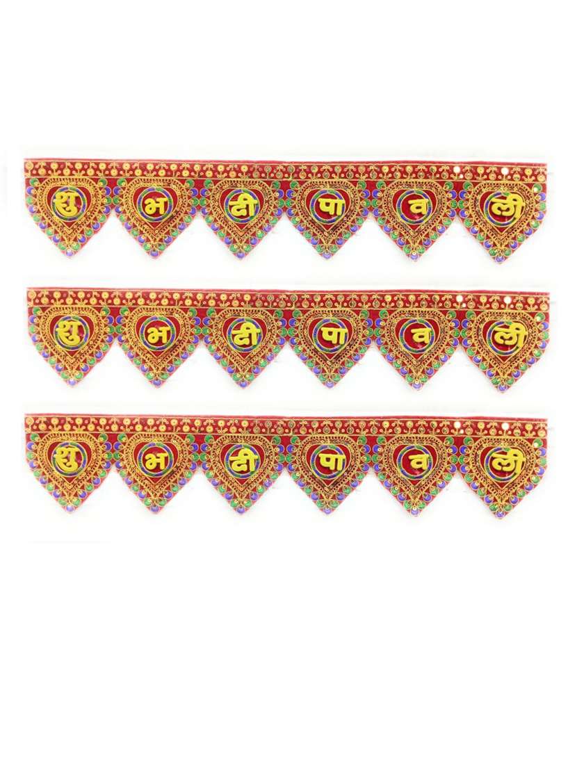 shubh deepawali toran hanging for diwali decoration