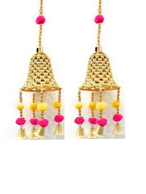 golden bell toran hanging for diwali decoration - 18579754 - Standard Image - 0