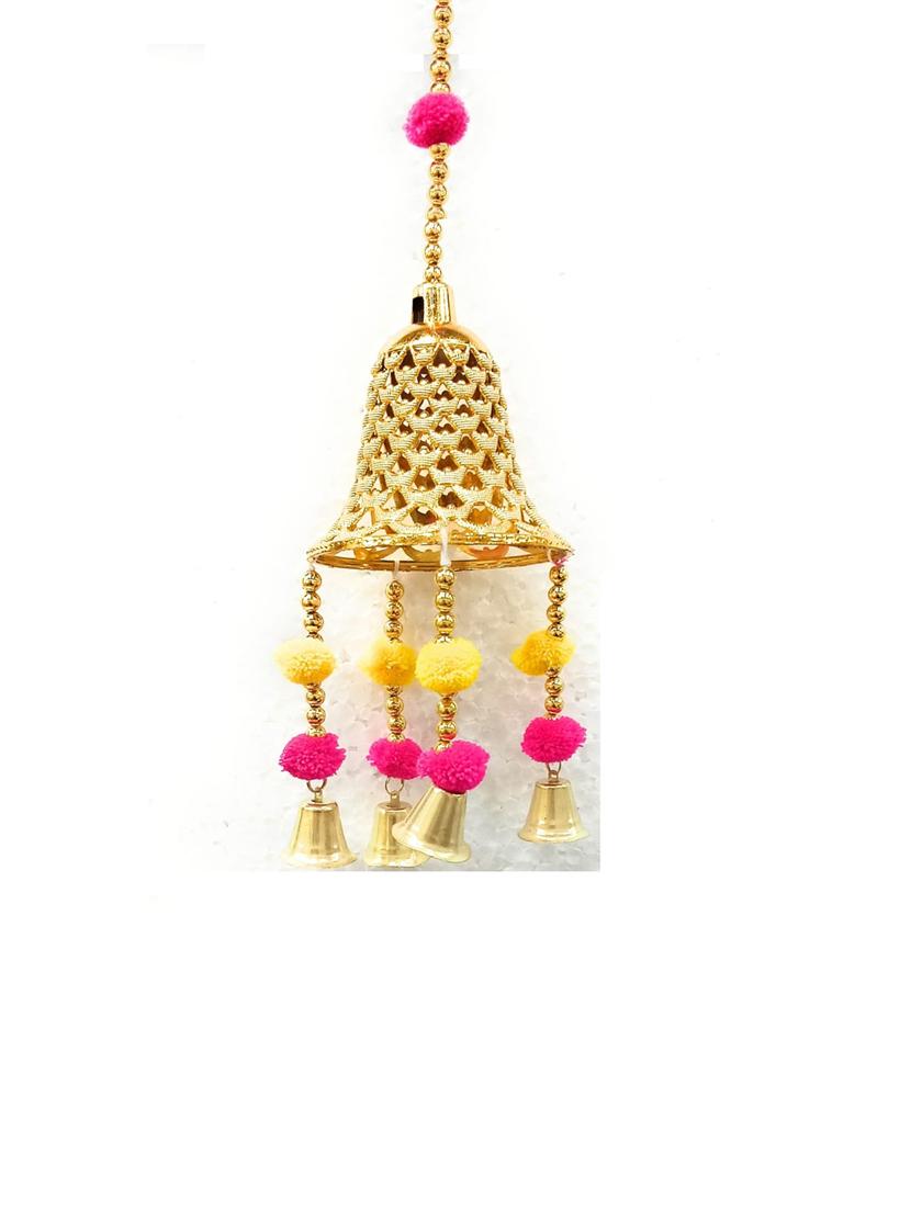 golden bell toran hanging for diwali decoration - 18579766 - Zoom Image - 0