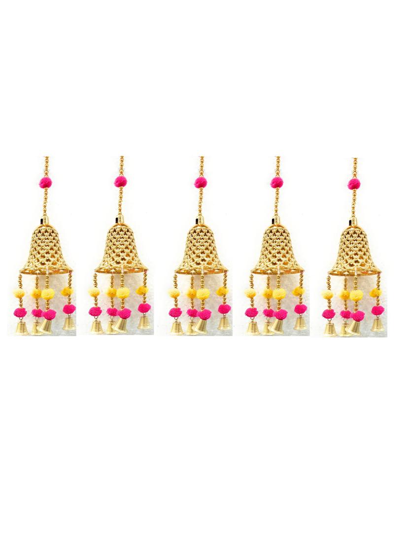 golden bell toran hanging for diwali decoration - 18579833 - Zoom Image - 0